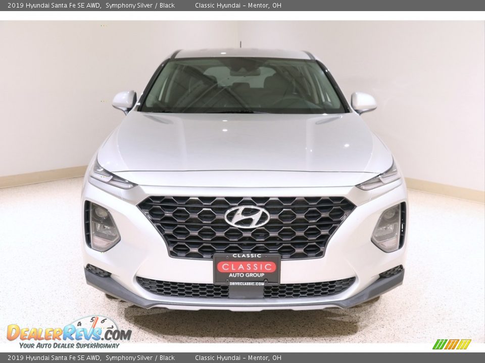 2019 Hyundai Santa Fe SE AWD Symphony Silver / Black Photo #2