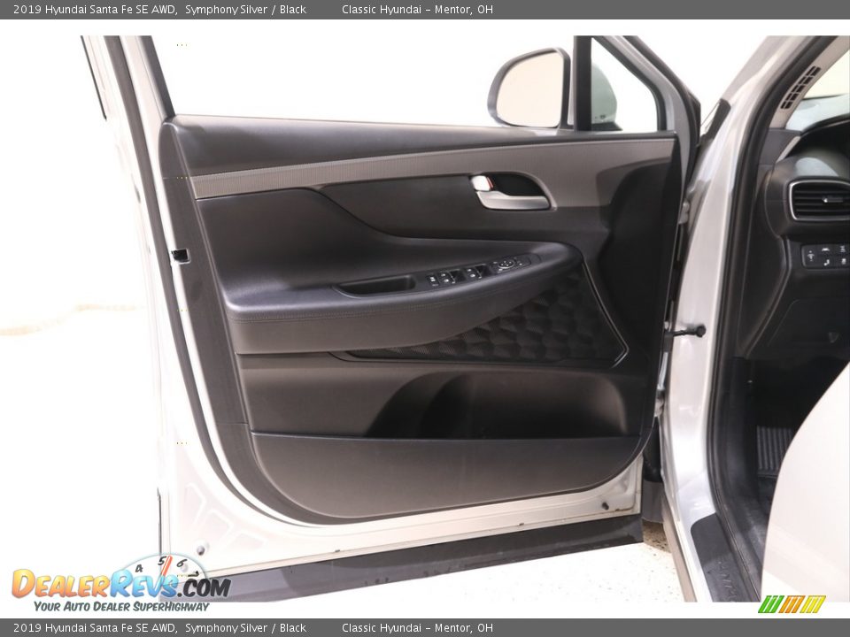 2019 Hyundai Santa Fe SE AWD Symphony Silver / Black Photo #4
