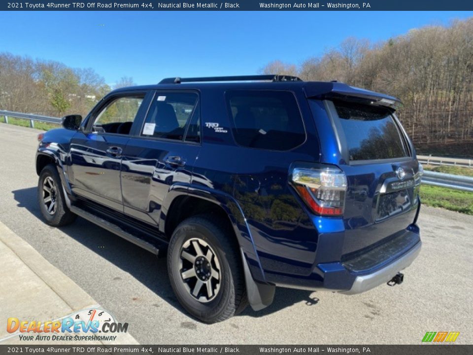 2021 Toyota 4Runner TRD Off Road Premium 4x4 Nautical Blue Metallic / Black Photo #2
