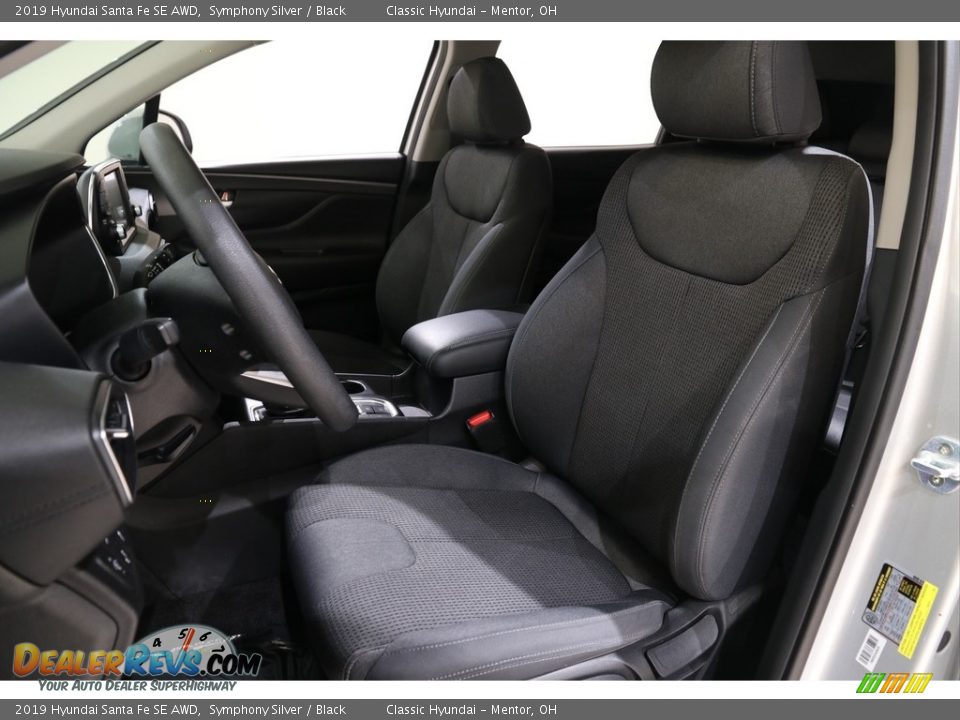 2019 Hyundai Santa Fe SE AWD Symphony Silver / Black Photo #5