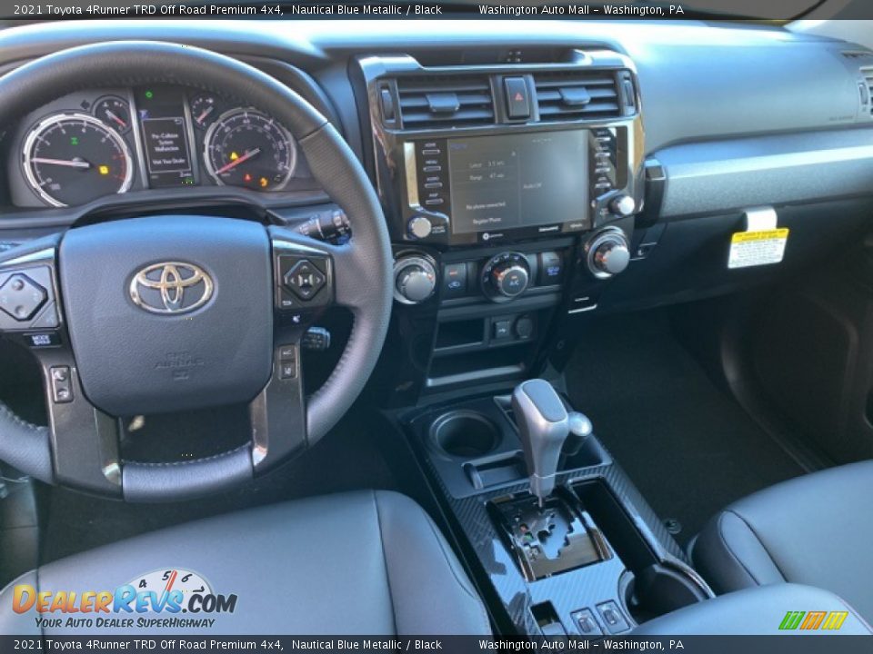 2021 Toyota 4Runner TRD Off Road Premium 4x4 Nautical Blue Metallic / Black Photo #3