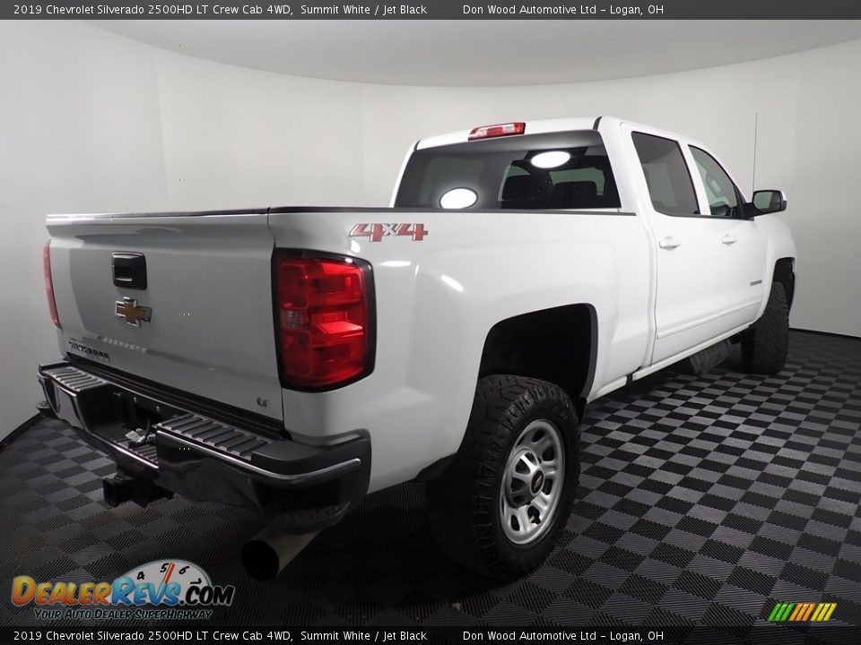 2019 Chevrolet Silverado 2500HD LT Crew Cab 4WD Summit White / Jet Black Photo #15