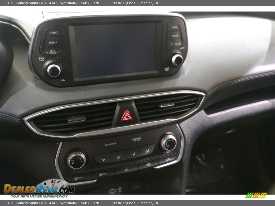 2019 Hyundai Santa Fe SE AWD Symphony Silver / Black Photo #8