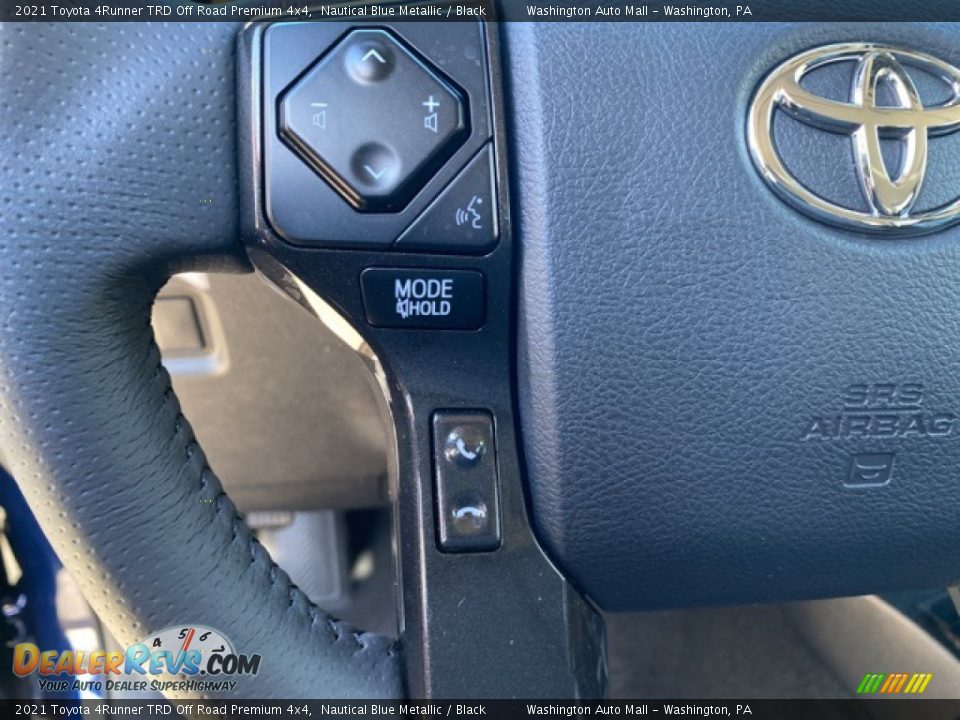 2021 Toyota 4Runner TRD Off Road Premium 4x4 Nautical Blue Metallic / Black Photo #6