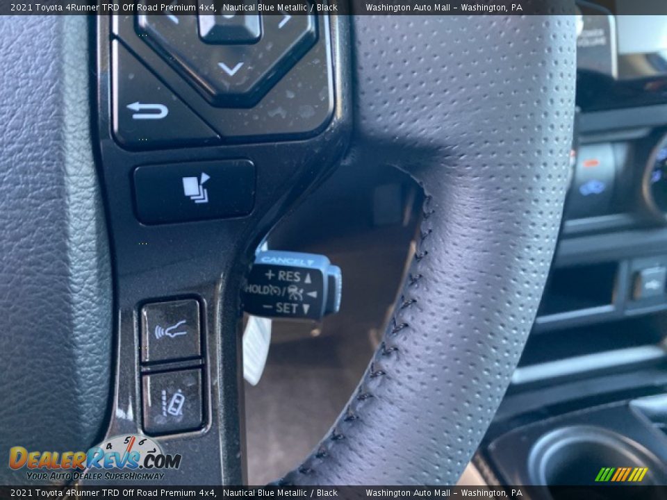 2021 Toyota 4Runner TRD Off Road Premium 4x4 Nautical Blue Metallic / Black Photo #7