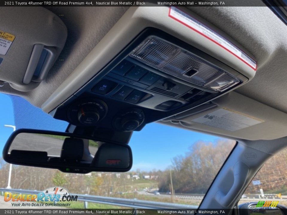 2021 Toyota 4Runner TRD Off Road Premium 4x4 Nautical Blue Metallic / Black Photo #9