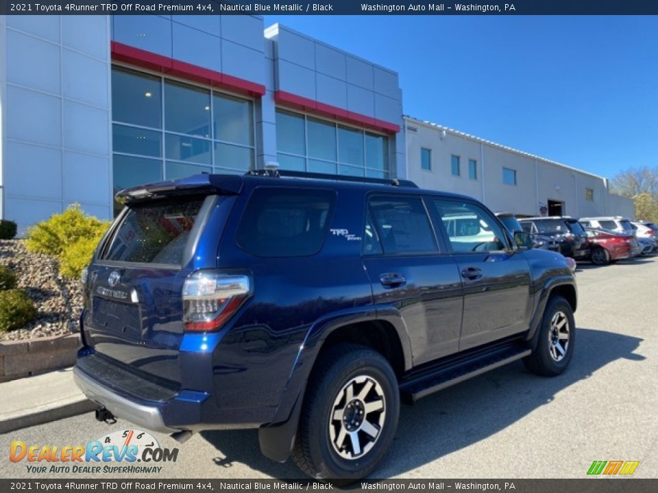 2021 Toyota 4Runner TRD Off Road Premium 4x4 Nautical Blue Metallic / Black Photo #14
