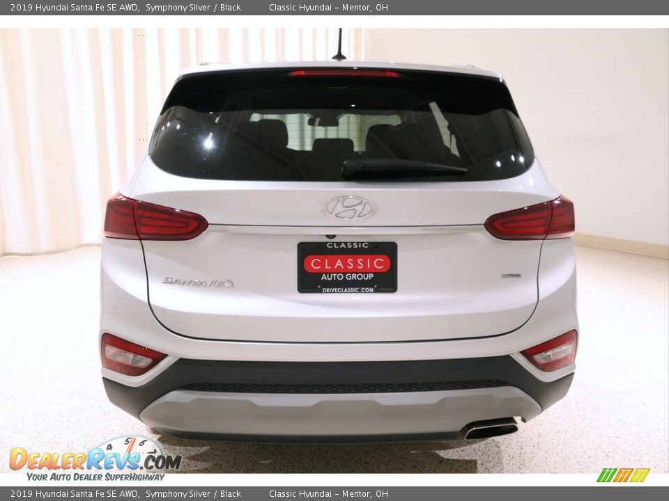 2019 Hyundai Santa Fe SE AWD Symphony Silver / Black Photo #19