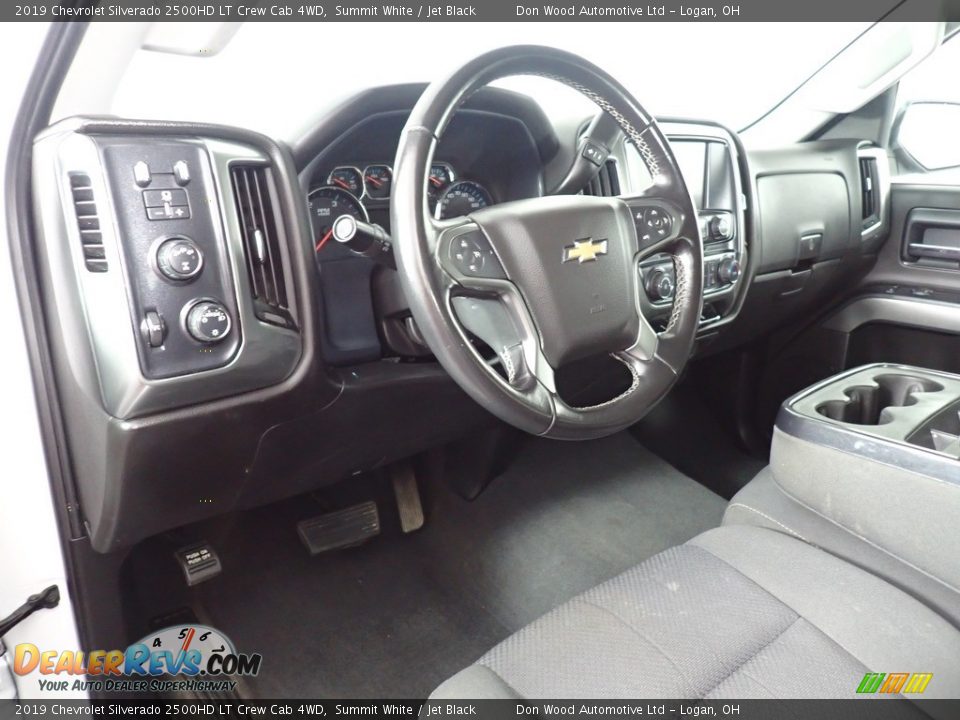 2019 Chevrolet Silverado 2500HD LT Crew Cab 4WD Summit White / Jet Black Photo #29