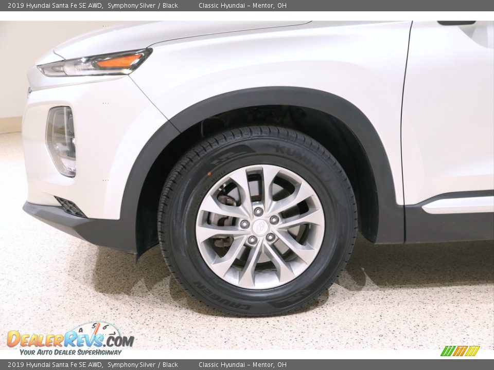 2019 Hyundai Santa Fe SE AWD Symphony Silver / Black Photo #21