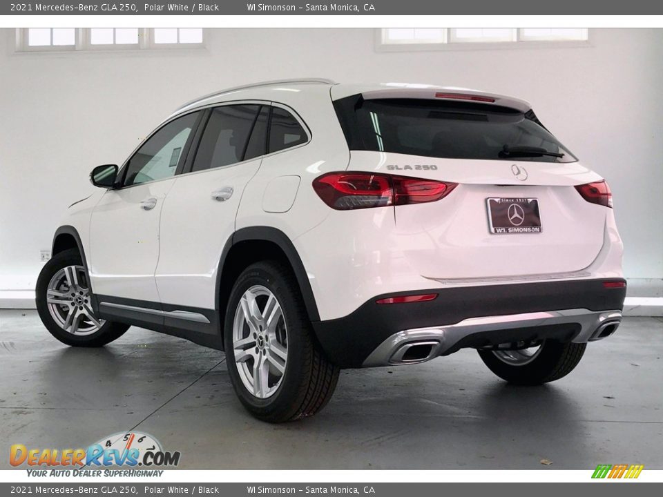2021 Mercedes-Benz GLA 250 Polar White / Black Photo #2