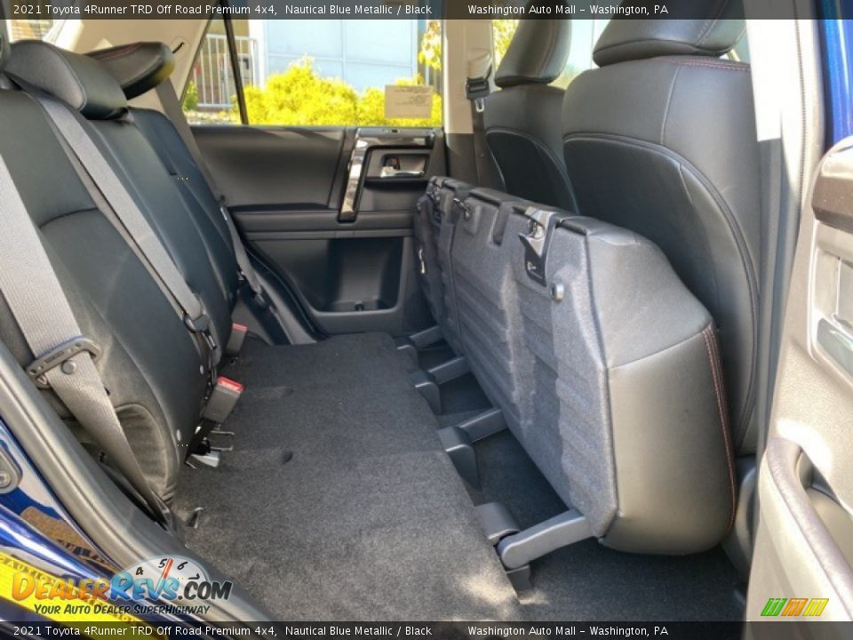 Rear Seat of 2021 Toyota 4Runner TRD Off Road Premium 4x4 Photo #28