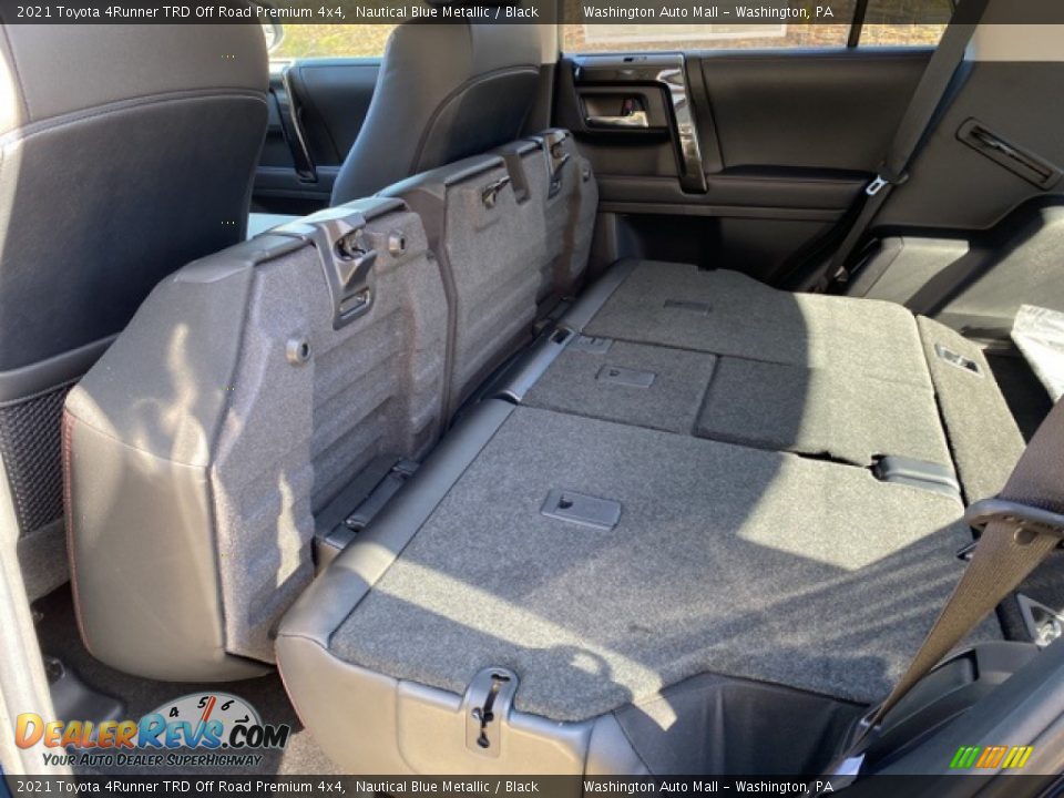 Rear Seat of 2021 Toyota 4Runner TRD Off Road Premium 4x4 Photo #29