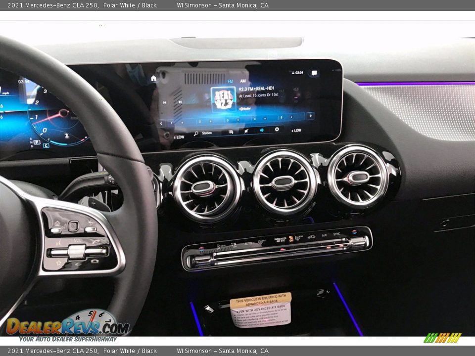 2021 Mercedes-Benz GLA 250 Polar White / Black Photo #6