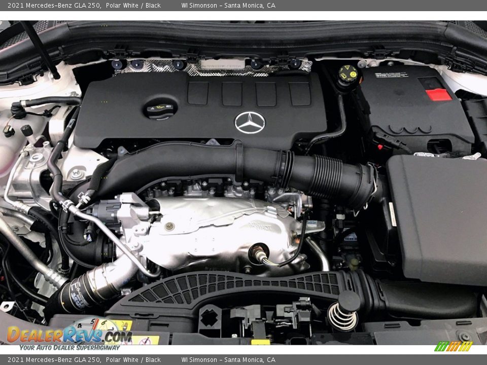 2021 Mercedes-Benz GLA 250 Polar White / Black Photo #8