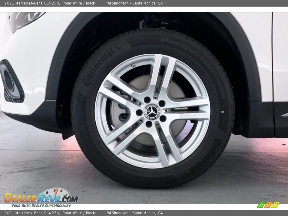 2021 Mercedes-Benz GLA 250 Polar White / Black Photo #9