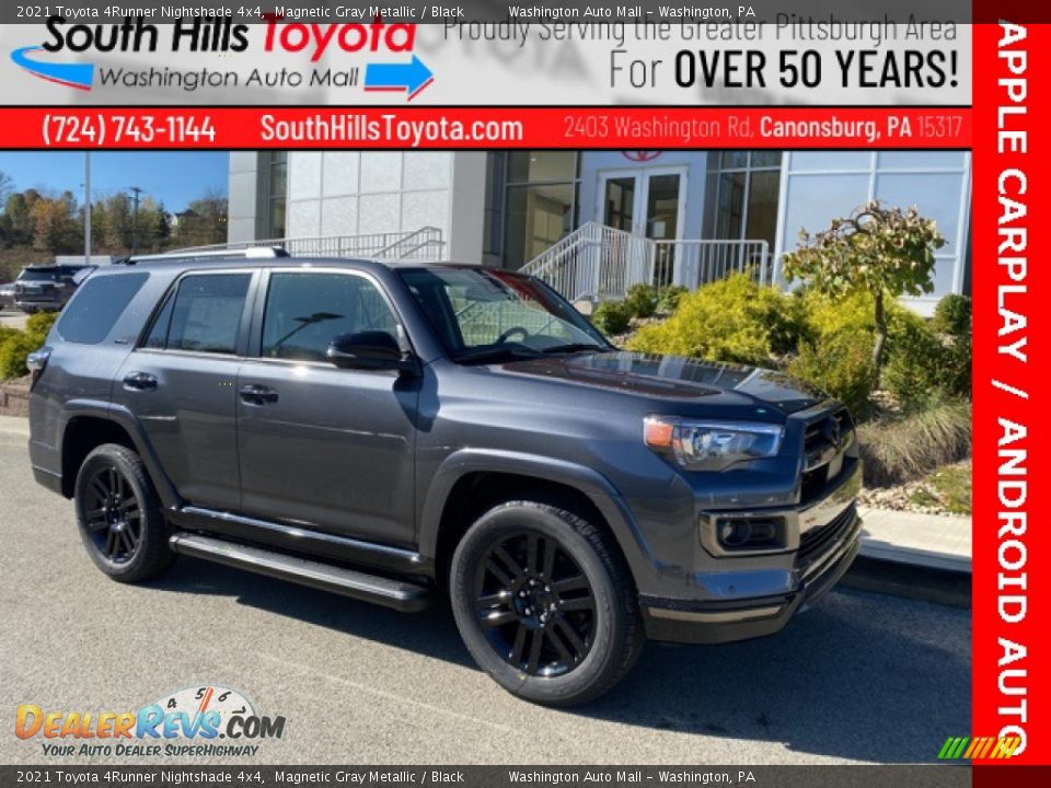 2021 Toyota 4Runner Nightshade 4x4 Magnetic Gray Metallic / Black Photo #1