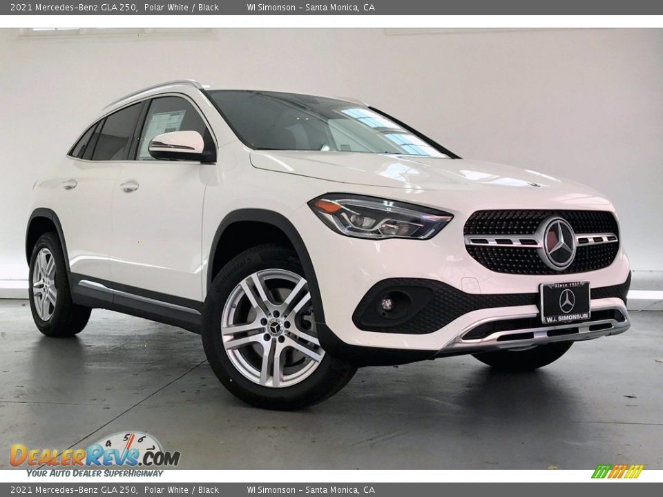 2021 Mercedes-Benz GLA 250 Polar White / Black Photo #10