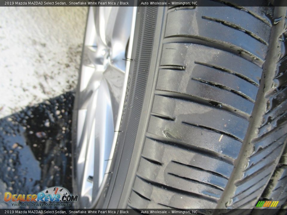 2019 Mazda MAZDA3 Select Sedan Snowflake White Pearl Mica / Black Photo #8