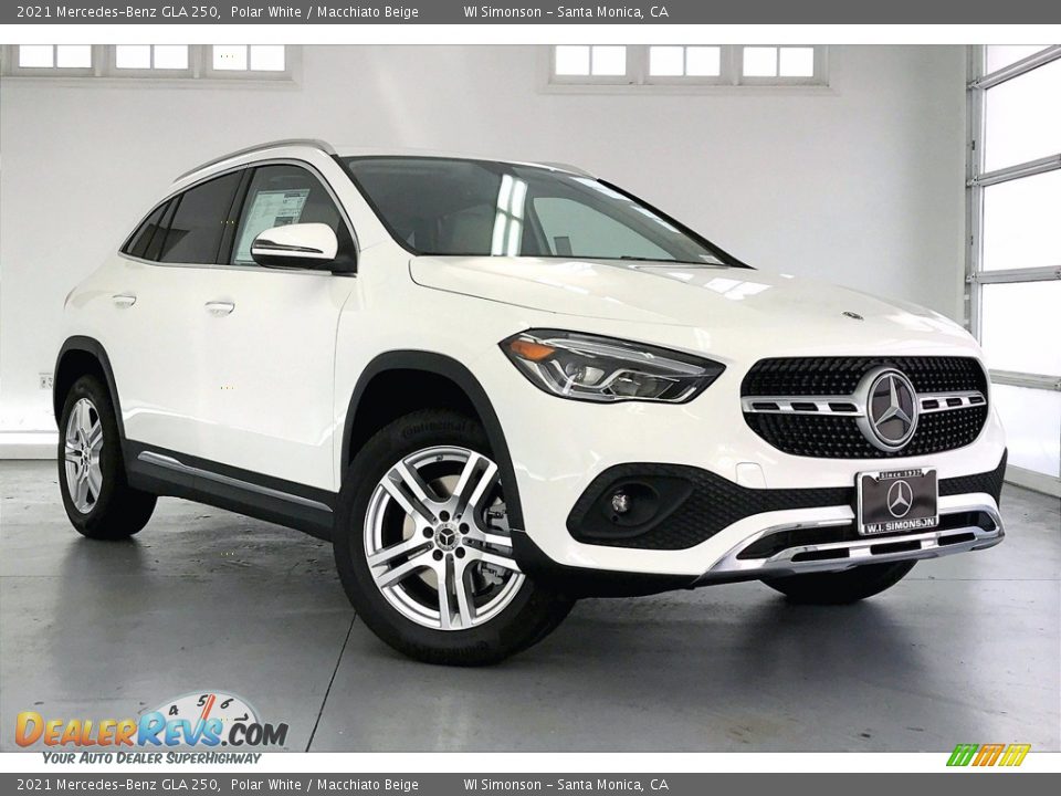 2021 Mercedes-Benz GLA 250 Polar White / Macchiato Beige Photo #12
