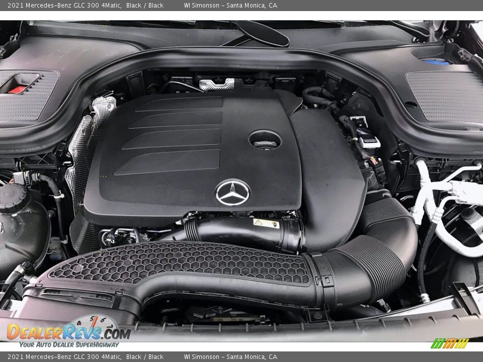 2021 Mercedes-Benz GLC 300 4Matic Black / Black Photo #8