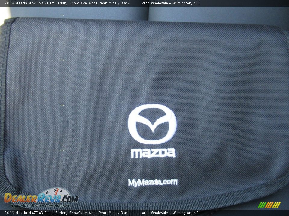 2019 Mazda MAZDA3 Select Sedan Snowflake White Pearl Mica / Black Photo #20