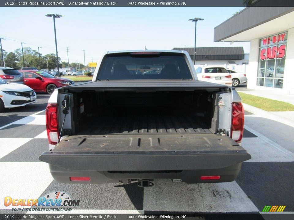 2019 Honda Ridgeline Sport AWD Lunar Silver Metallic / Black Photo #5