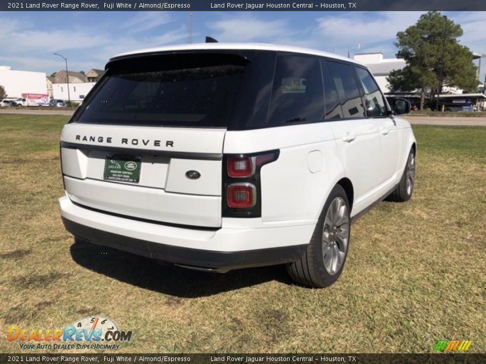 2021 Land Rover Range Rover Fuji White / Almond/Espresso Photo #3