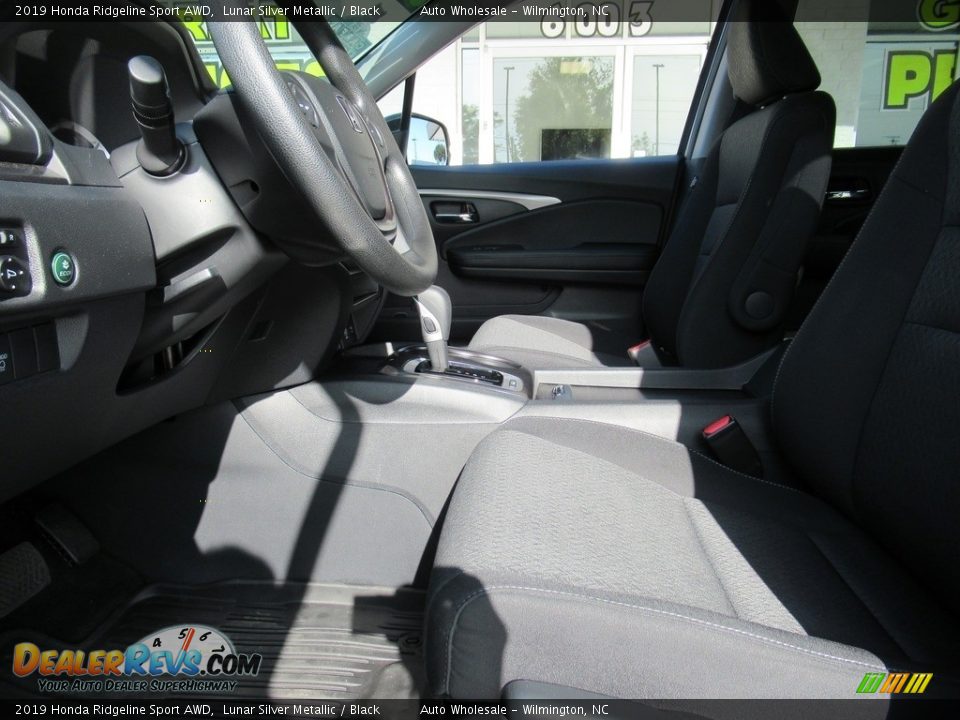 2019 Honda Ridgeline Sport AWD Lunar Silver Metallic / Black Photo #10