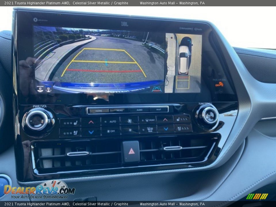 2021 Toyota Highlander Platinum AWD Celestial Silver Metallic / Graphite Photo #11