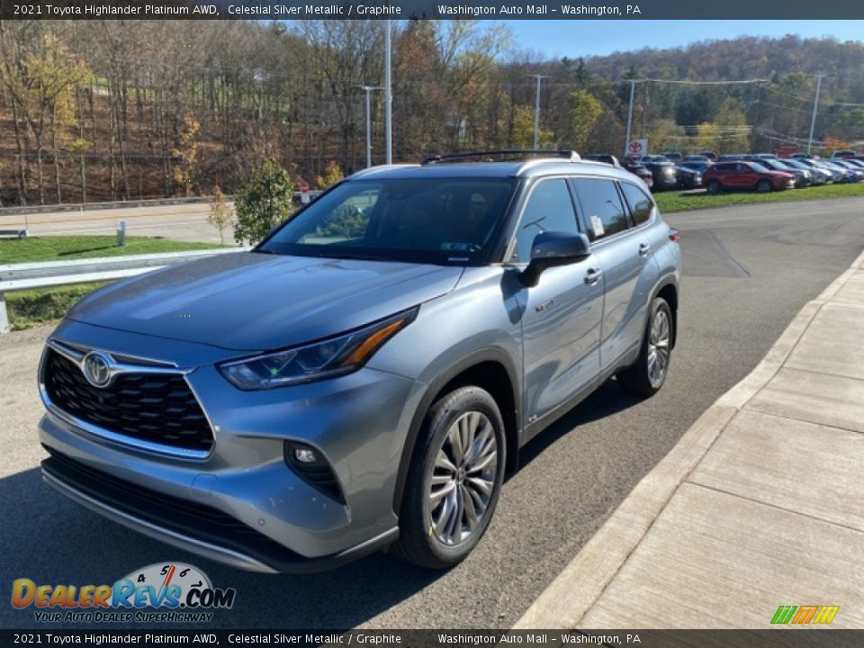2021 Toyota Highlander Platinum AWD Celestial Silver Metallic / Graphite Photo #15