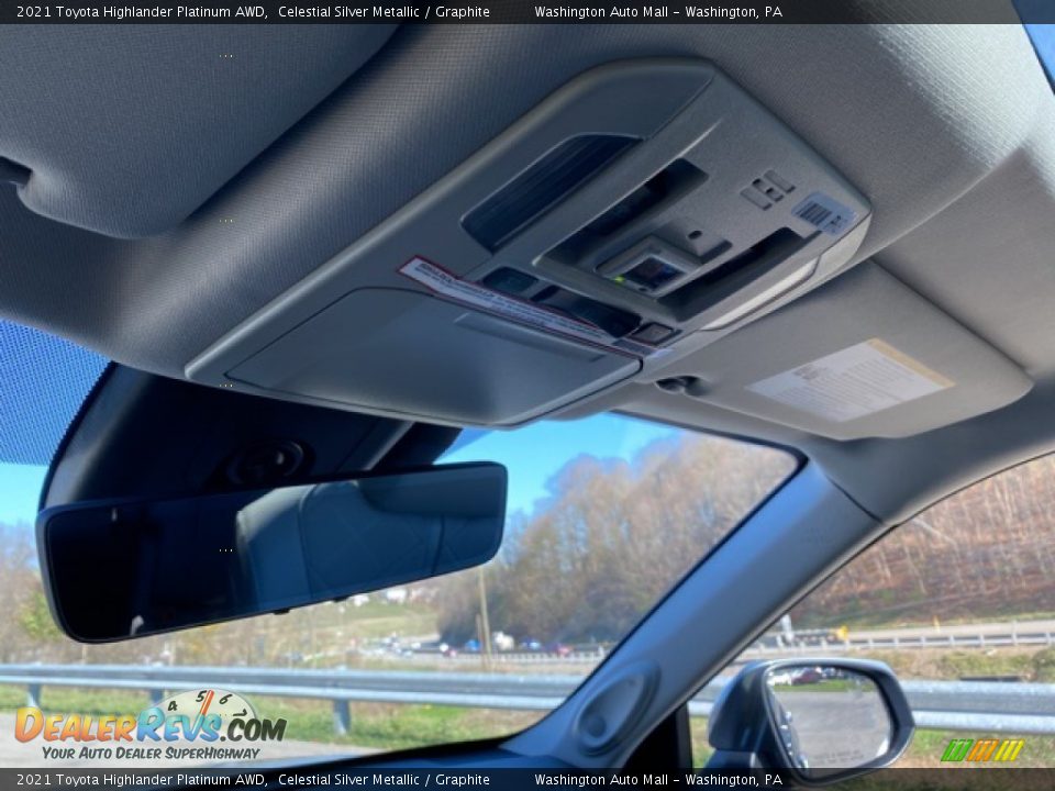 2021 Toyota Highlander Platinum AWD Celestial Silver Metallic / Graphite Photo #18