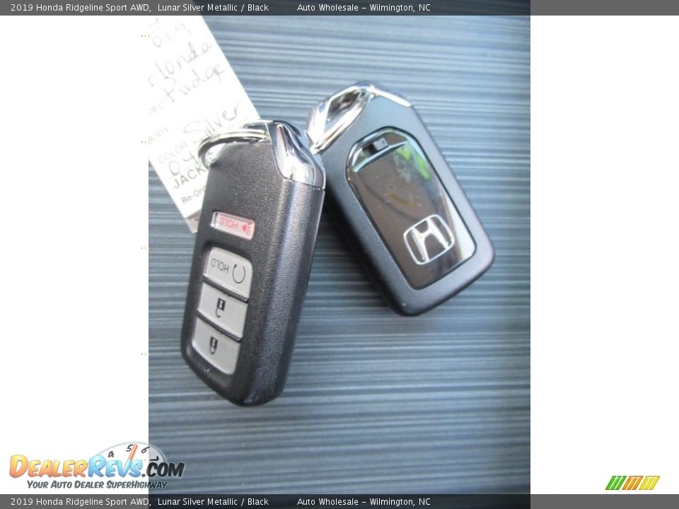 2019 Honda Ridgeline Sport AWD Lunar Silver Metallic / Black Photo #20