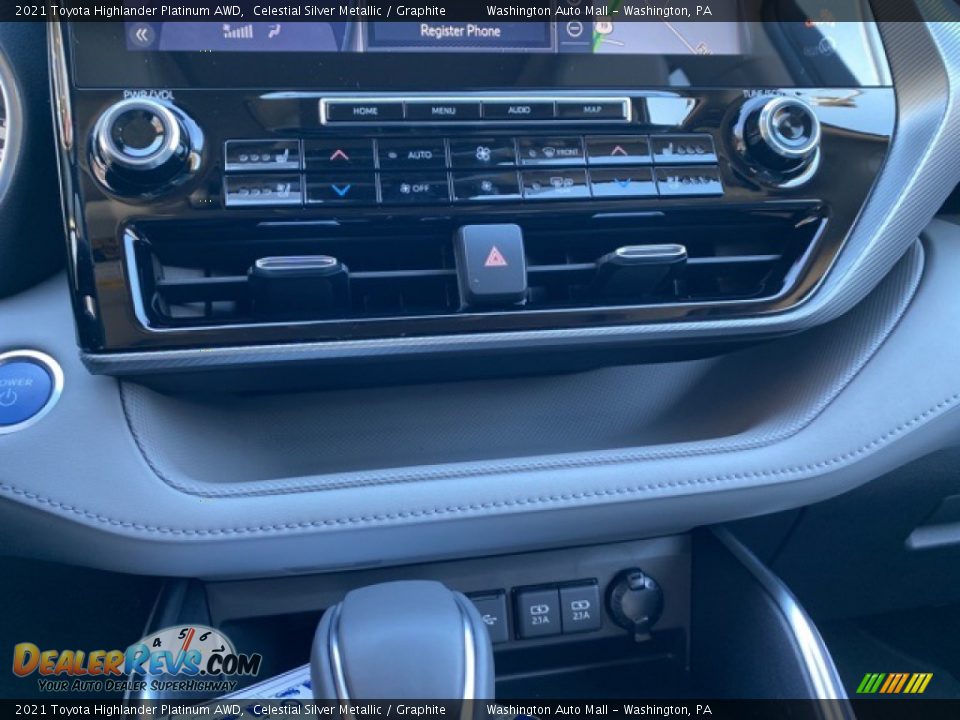2021 Toyota Highlander Platinum AWD Celestial Silver Metallic / Graphite Photo #21