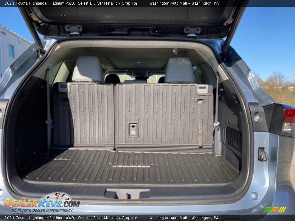 2021 Toyota Highlander Platinum AWD Celestial Silver Metallic / Graphite Photo #34