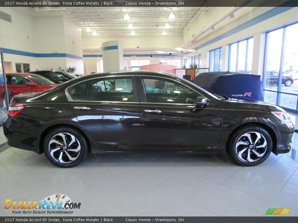 2017 Honda Accord EX Sedan Kona Coffee Metallic / Black Photo #4