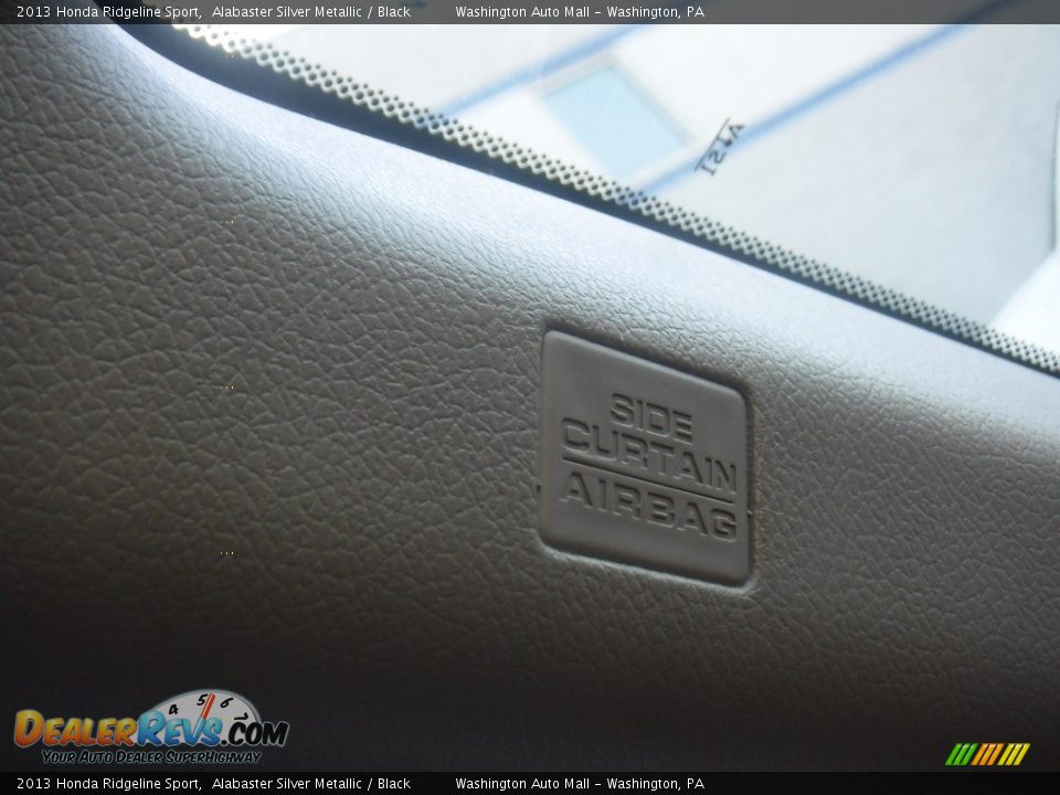 2013 Honda Ridgeline Sport Alabaster Silver Metallic / Black Photo #26