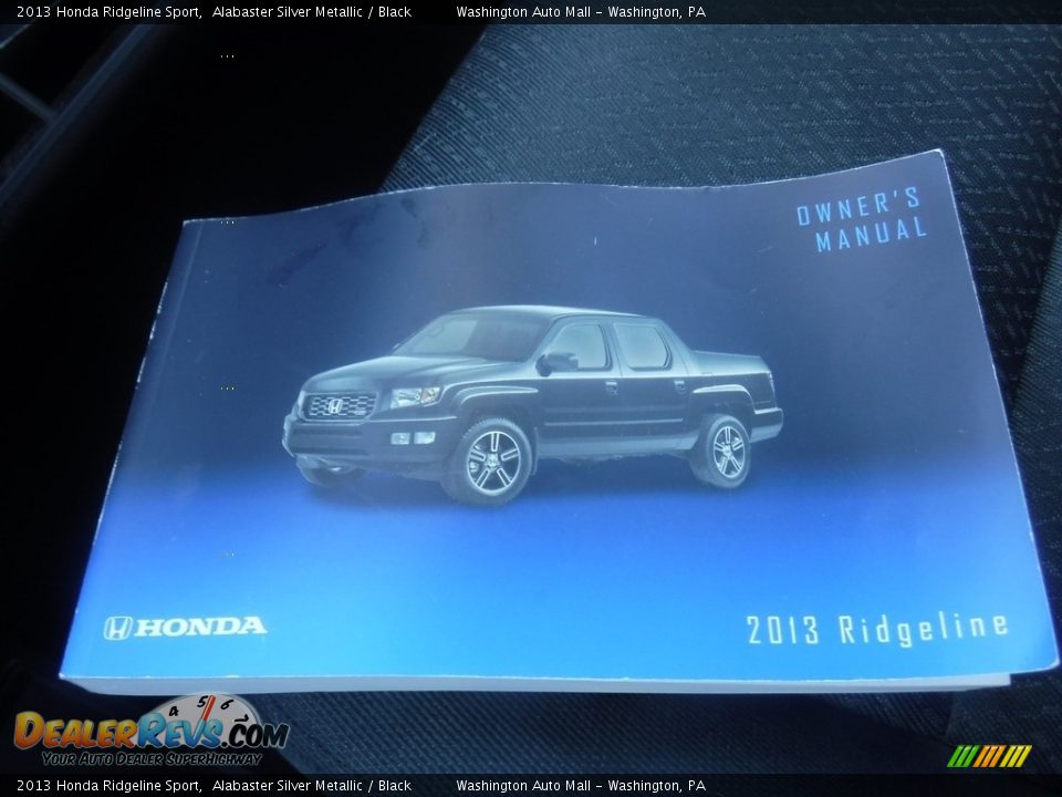 2013 Honda Ridgeline Sport Alabaster Silver Metallic / Black Photo #30