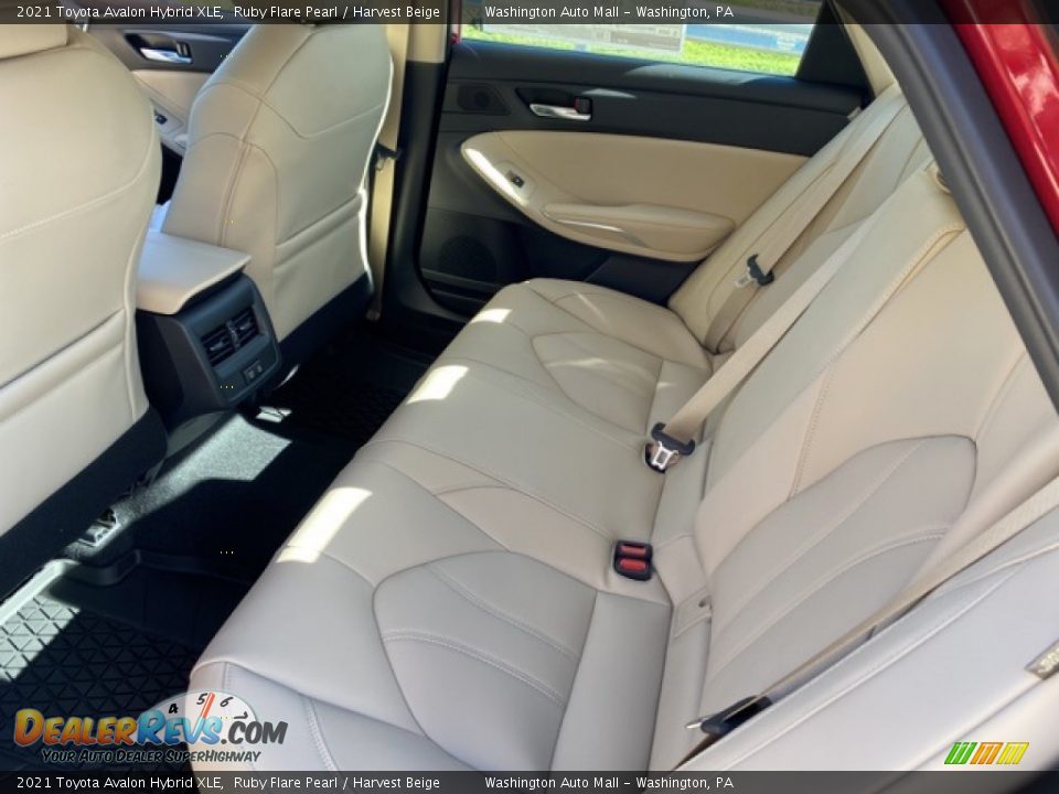 Rear Seat of 2021 Toyota Avalon Hybrid XLE Photo #25