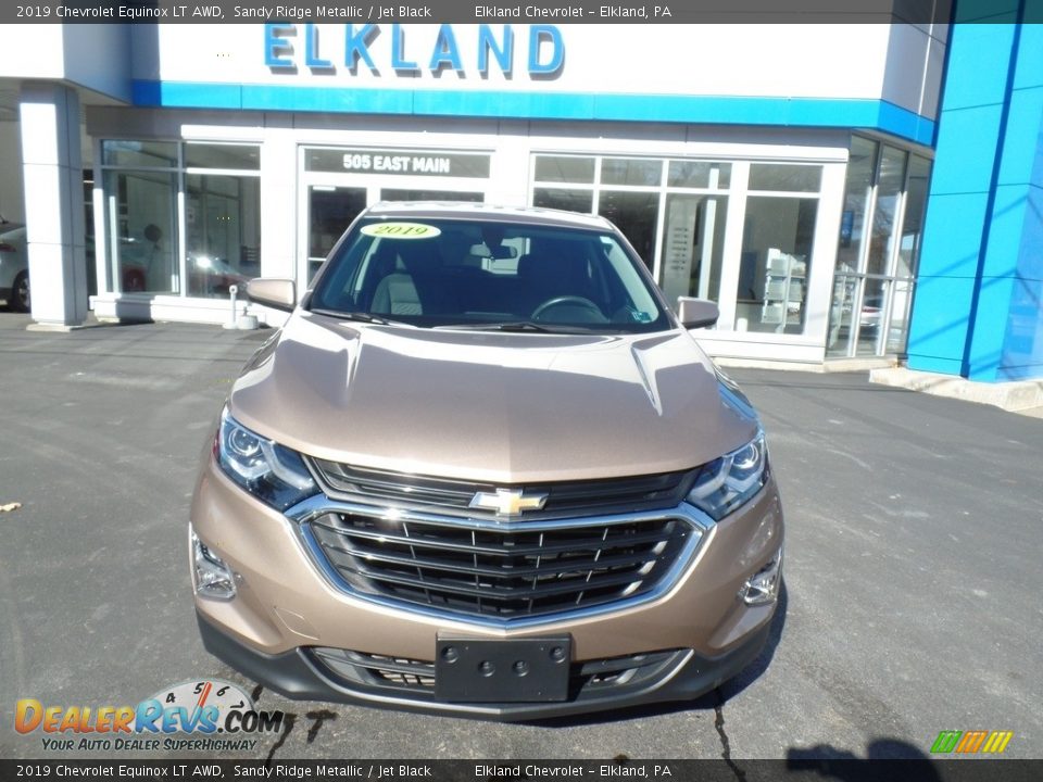 2019 Chevrolet Equinox LT AWD Sandy Ridge Metallic / Jet Black Photo #3