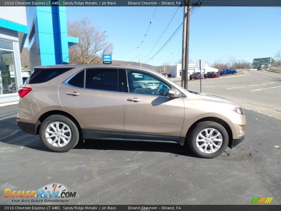 2019 Chevrolet Equinox LT AWD Sandy Ridge Metallic / Jet Black Photo #6