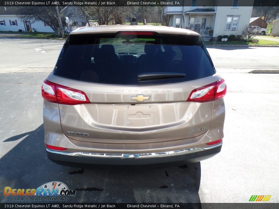 2019 Chevrolet Equinox LT AWD Sandy Ridge Metallic / Jet Black Photo #9