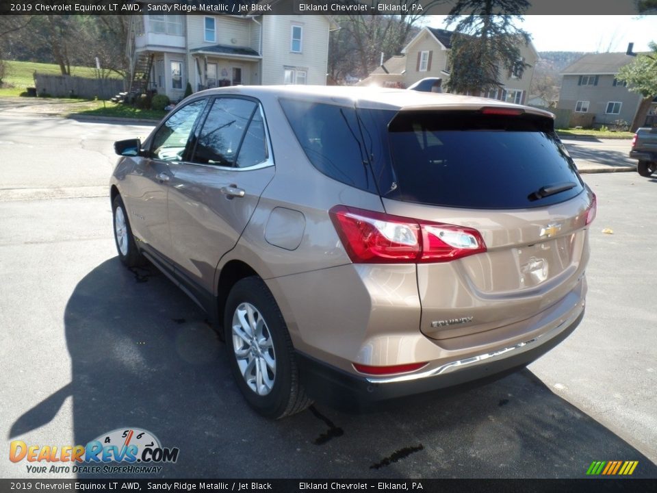 2019 Chevrolet Equinox LT AWD Sandy Ridge Metallic / Jet Black Photo #10