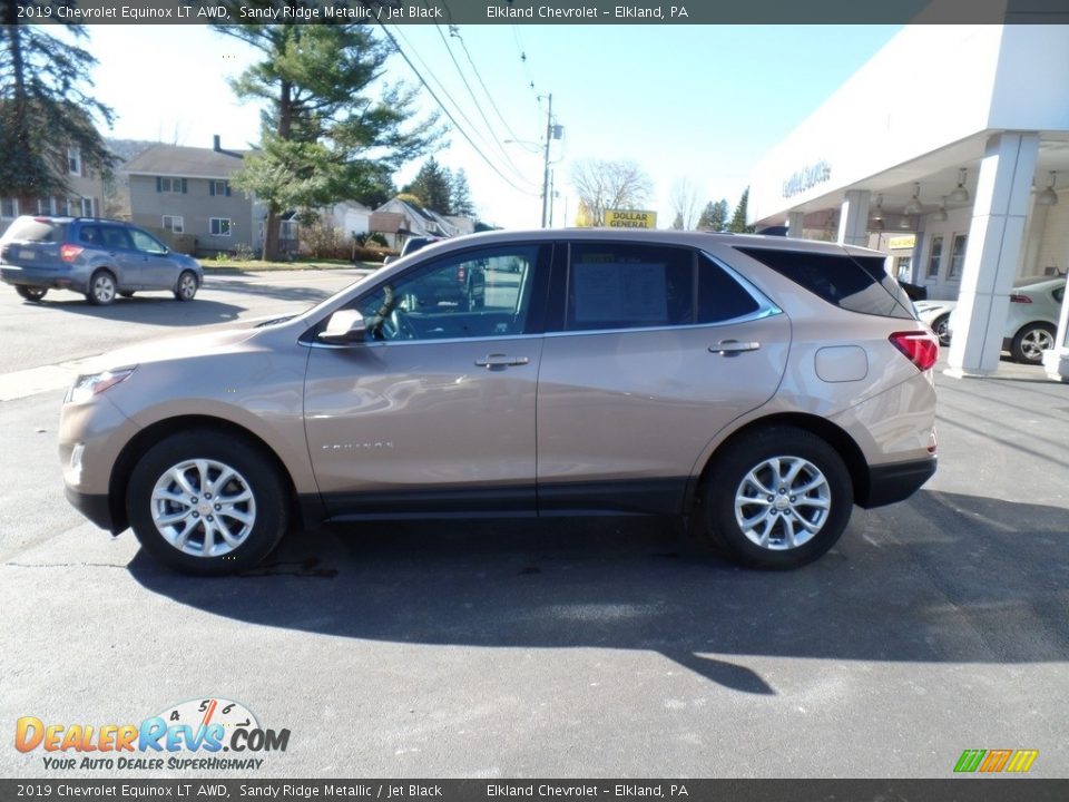 2019 Chevrolet Equinox LT AWD Sandy Ridge Metallic / Jet Black Photo #11