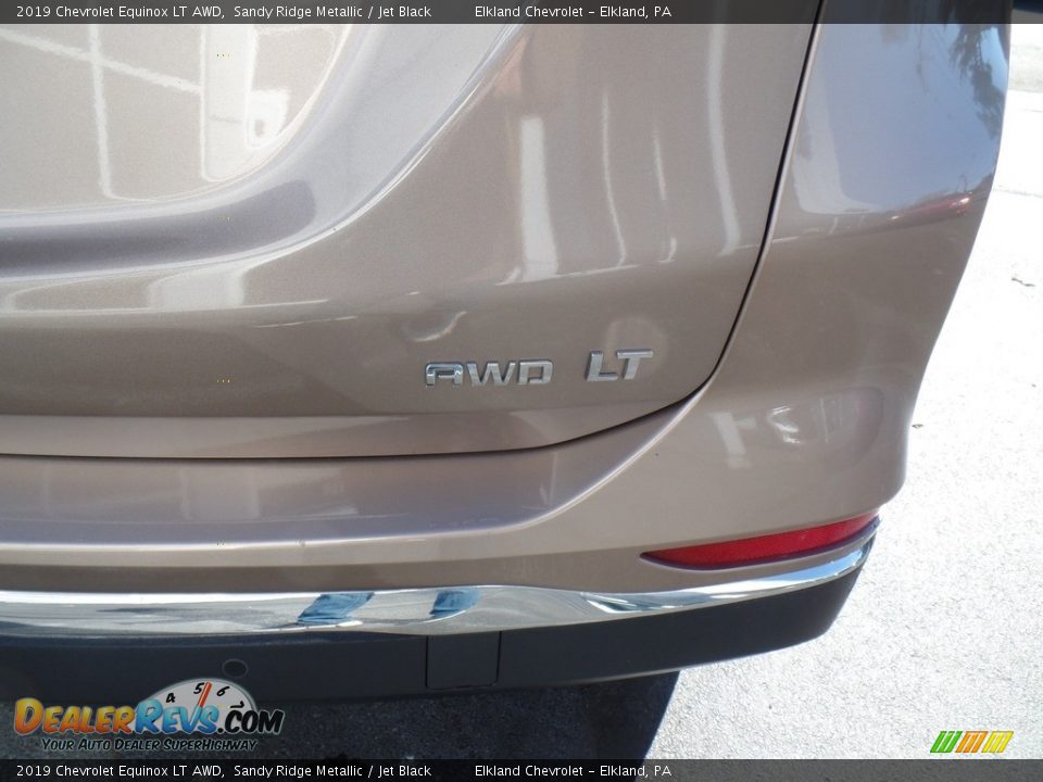 2019 Chevrolet Equinox LT AWD Sandy Ridge Metallic / Jet Black Photo #13