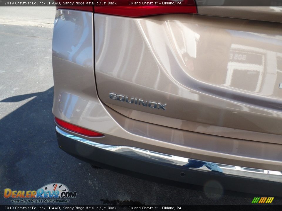 2019 Chevrolet Equinox LT AWD Sandy Ridge Metallic / Jet Black Photo #14