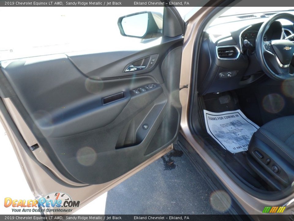 2019 Chevrolet Equinox LT AWD Sandy Ridge Metallic / Jet Black Photo #15