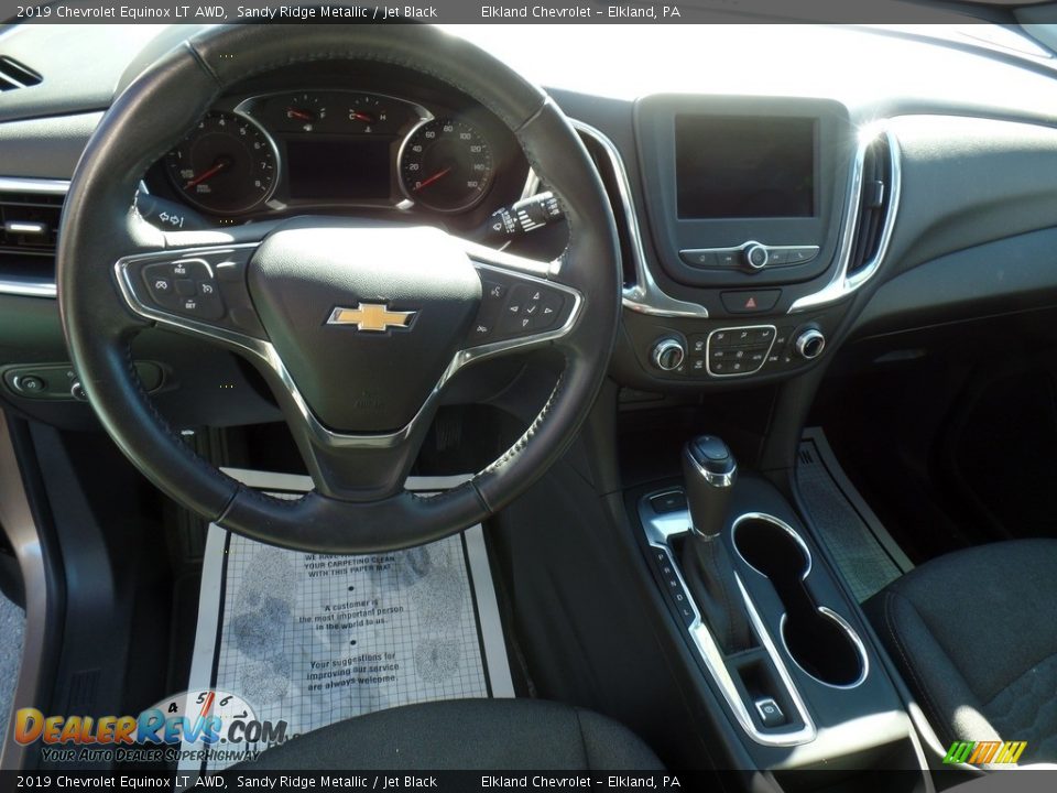 2019 Chevrolet Equinox LT AWD Sandy Ridge Metallic / Jet Black Photo #20