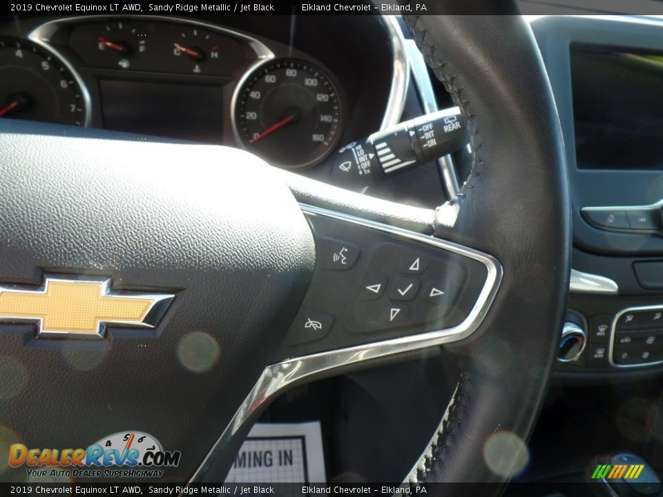 2019 Chevrolet Equinox LT AWD Sandy Ridge Metallic / Jet Black Photo #21