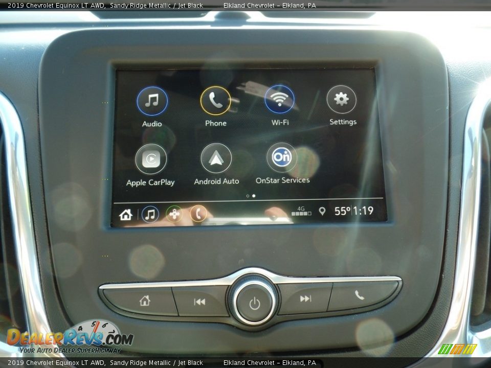 2019 Chevrolet Equinox LT AWD Sandy Ridge Metallic / Jet Black Photo #27